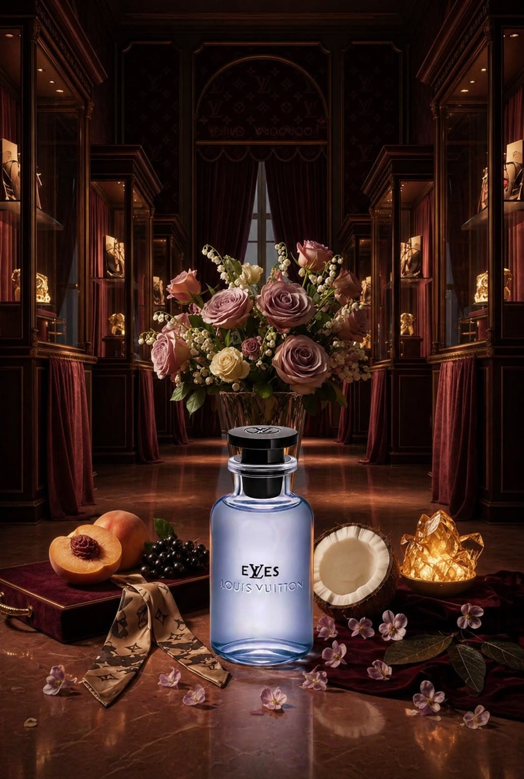 eLVes Louis Vuitton — parfum femme — Eau d'Or Tunis