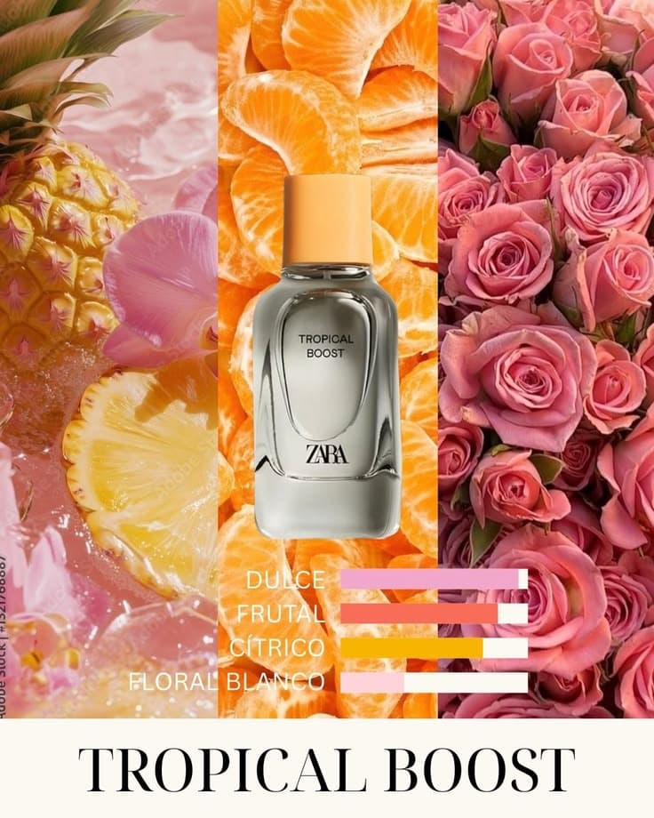 Tropical Boost Zara — parfum femme — Eau d'Or Tunis