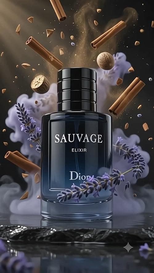 Sauvage Elixir Dior — parfum homme — Eau d'Or Tunis