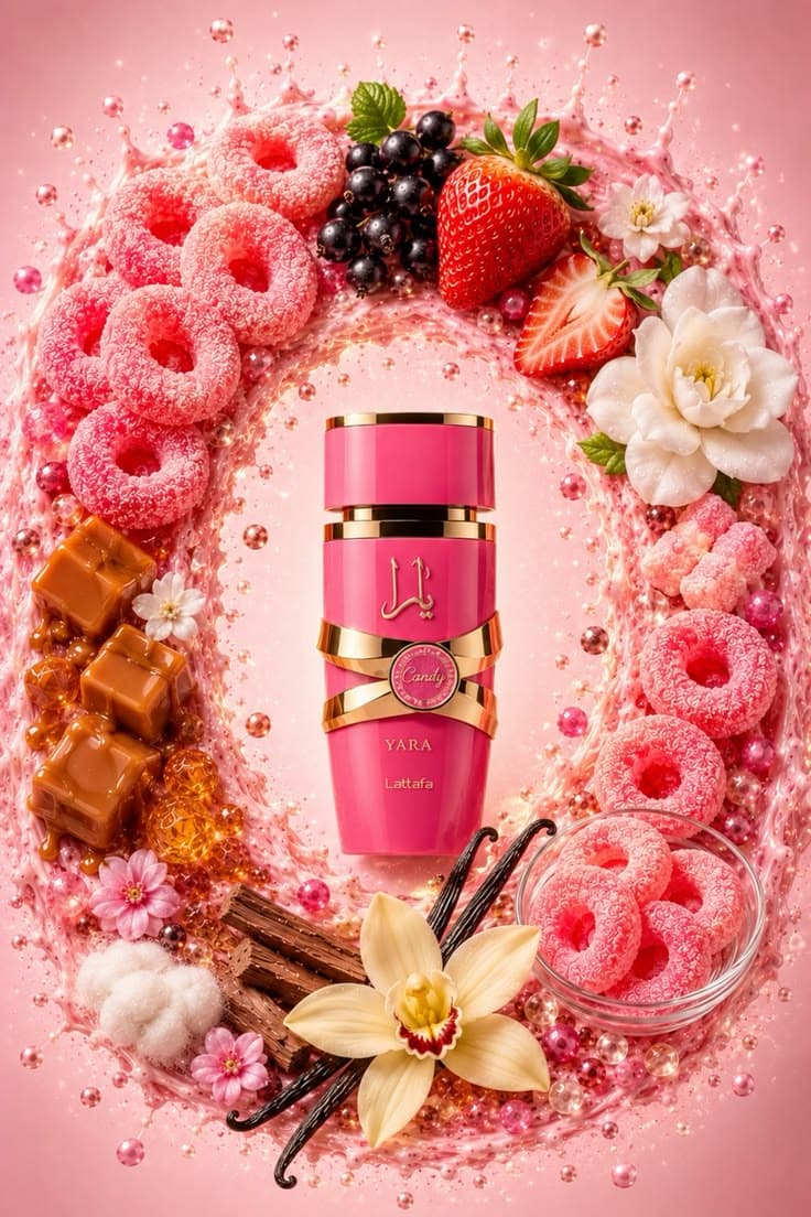 Yara Candy Lattafa Perfumes — parfum femme — Eau d'Or Tunis