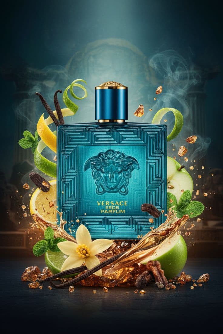 Eros Versace — parfum homme — Eau d'Or Tunis