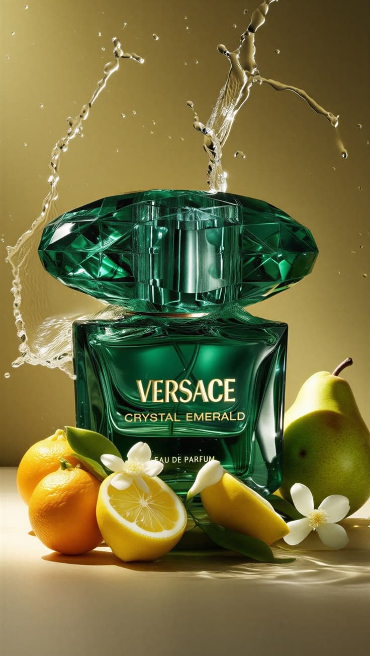 Crystal Emerald Versace — parfum femme — Eau d'Or Tunis