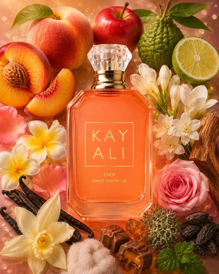 Eden Sweet Peach | 35 Eau de Parfum Kayali — parfum femme — Eau d'Or Tunis