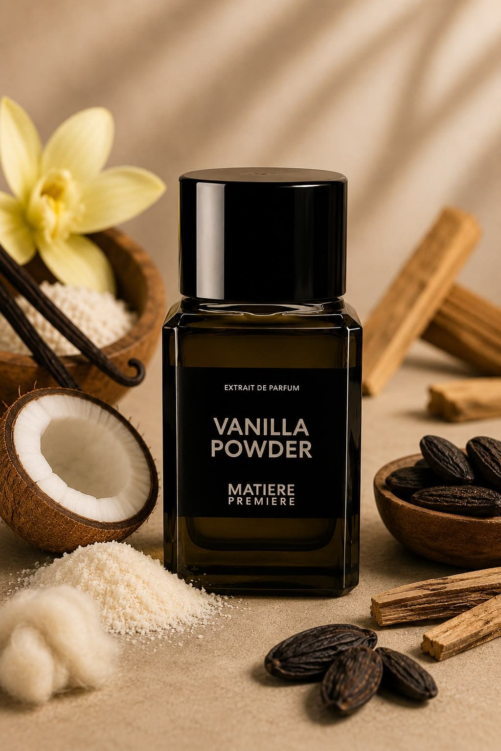 Vanilla Powder Extrait Matière Première — parfum unisexe — Eau d'Or Tunis